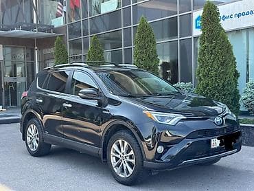 электр унаалар: Toyota RAV4: 2016 г., 2.5 л, Автомат, Гибрид, Кроссовер — 2