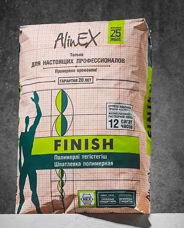 шакл: Шпаклевка Alinex, Полимерная, Сухая — 1