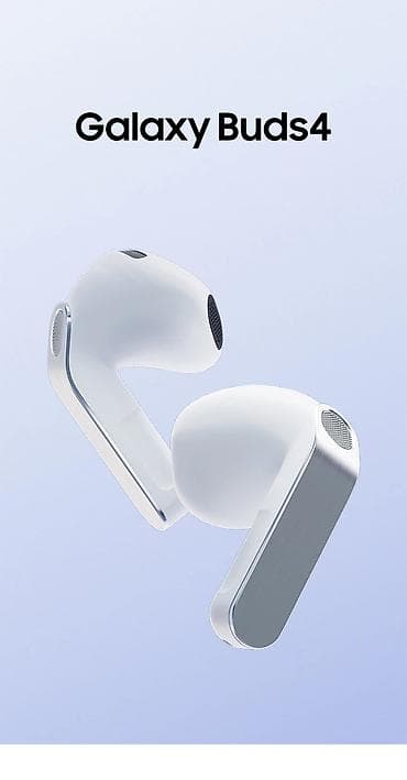 Аудиотехника: Зымсыз ичине салынуучу кулакчындар, Samsung, AirPods 4, Колдонулган — 1