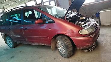 Унаа: Volkswagen Sharan: 1999 г., 1.8 л, Кол менен иштөөчү, Бензин, Вэн/Минивэн — 1