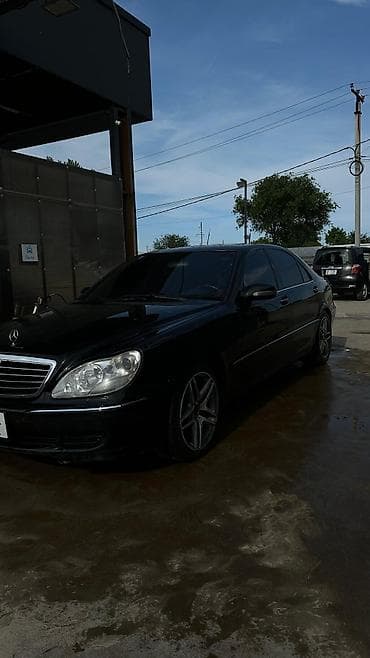 авто в такси: Mercedes-Benz S-Class: 2002 г., 5 л, Автомат, Бензин, Седан — 3