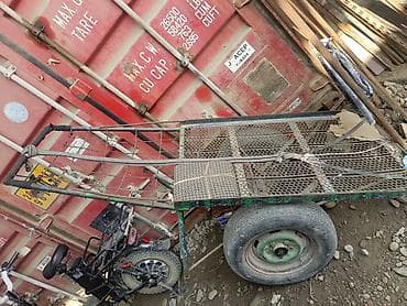 Садово-строительная тачка и тележка, Стальная, Двухколесная