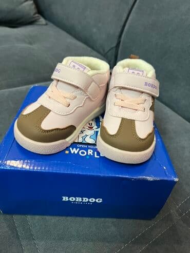 Игрушки: Детские кроссовки BOBDOG осень +зима

- Бренд: BOBDOG размер 22 — 2