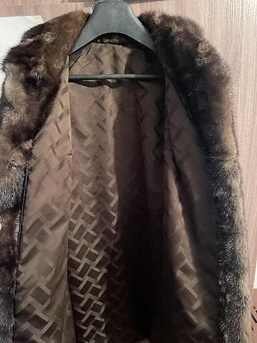 max mara: Шуба, Норка, По колено, Италия, XL — 3