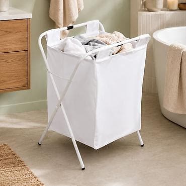 Корзины для вещей: Корзина для белья WASHDAY Артикул: MKS-SD-S2-STD Категория: Корзины — 1