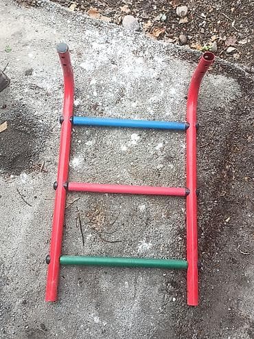 pole: Детский спортивный комплекс (разборный) - Металлическая конструкция с — 4