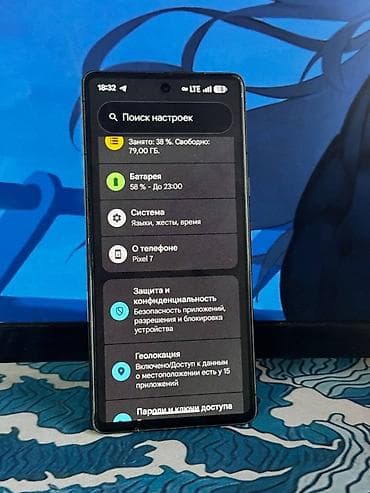 pixel 4a: Google Pixel 7, Б/у, 128 ГБ, цвет - Черный — 3