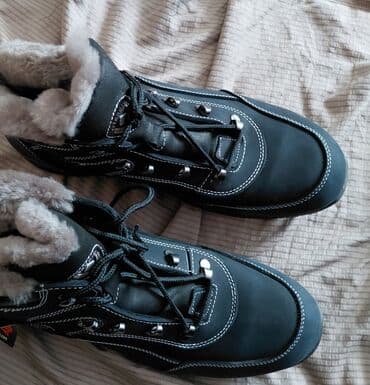 женские зимние сапоги из натуральной кожи и меха: Ботинки мужские зимние Френдли. Нубук, натуральный мех, новые, Турция — 3