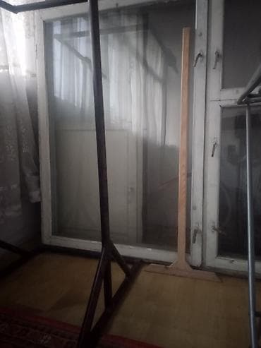 Готовое деревянное окно, Тип окна: Балконные, Декоративные особенности: Другие особенности, Б/у, Без установки, Без рассрочки