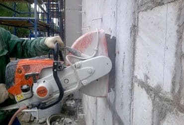 ручная электропила на аккумуляторе: Резка, Алмазная резка — 1