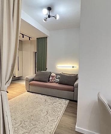 2 комнаты, 52 м², Асанбай мкр Элитка, 5 этаж, Дизайнерский ремонт — 3