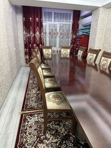 стол тумбовый: Стол для зала, Б/у, Не раскладной — 8