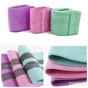 фитнес резины: Тканевые резины сопротивления помогут вам выполнять различные — 3