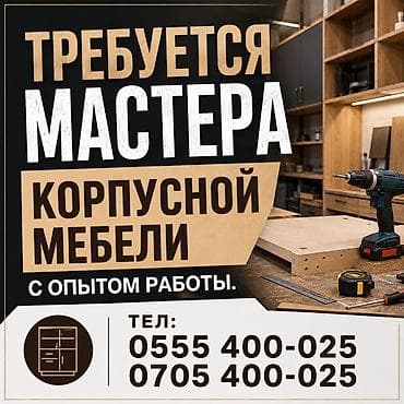 Плотниктер: Талап кылынат Эмерекчи: Эмерек жасоо — 1