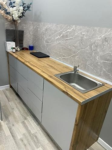 Комплект офисной мебели, Б/у, Самовывоз, цвет - Белый