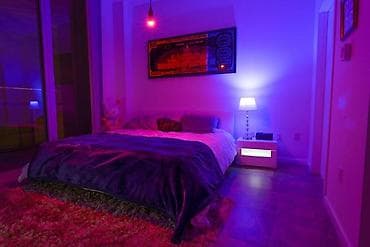 суточный кывартира: 1 комната, Душевая кабина, Постельное белье, Кондиционер — 1