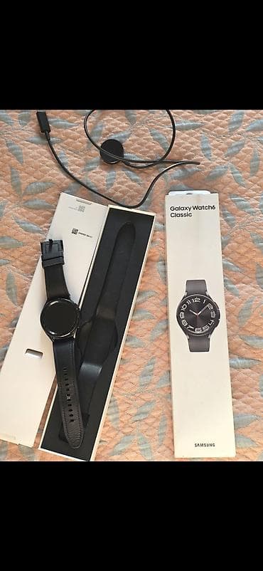Samsung Galaxy Watch6 Classic Комплектация: - Смарт‑часы Galaxy