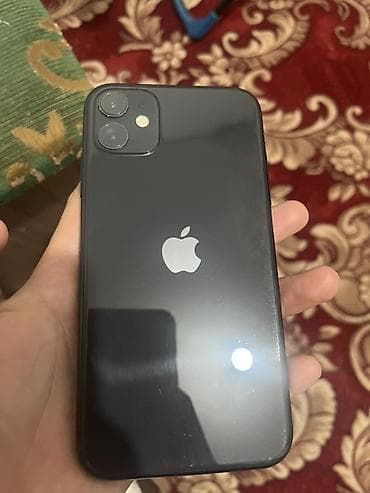 IPhone 11, Б/у, 64 ГБ, Черный, Чехол, 76 % at lalafo.kg IPhone 11, Б/у, 64 ГБ, Черный, Чехол, 76 %