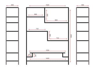 Офис шкафтары: Продается Лофт стеллаж «Atlas» стиль и функциональность в одном — 5
