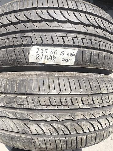 r 16: 235/60/16 Летние шины Radar, размер 235/60 R16. На фото указано — 1