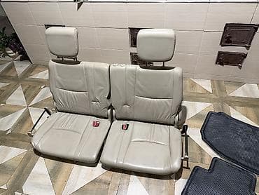сиденья на gx: Третий ряд сидений, Кожа, Lexus 2005 г., Б/у, Оригинал, США — 1