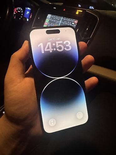 realme 11 pro: IPhone 14 Pro, Новый, 256 ГБ, Черный, 92 % — 1