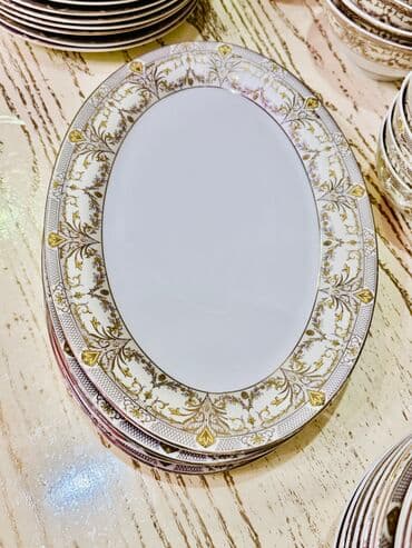 купить посуду: Сервиз. 18 персон. Тарелка 3тур18 штуктан ар бири,салатница 2тур — 3