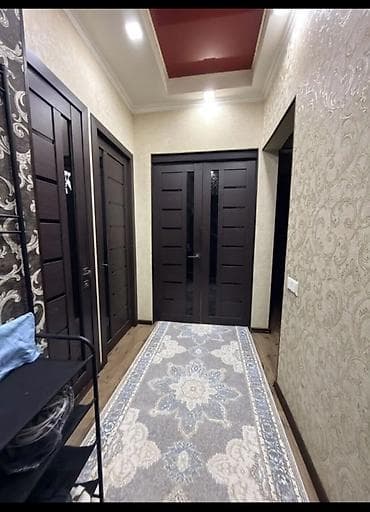 московский тыныстанова: 3 комнаты, 62 м², Центральная мечеть 105 серия, 2 этаж, Косметический ремонт — 3