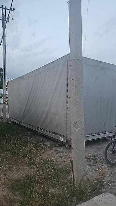 Контейнерлер: Кузов сатьлат длина 7.70 высота 3.00 ширина 2.60 задний двери, борт — 5