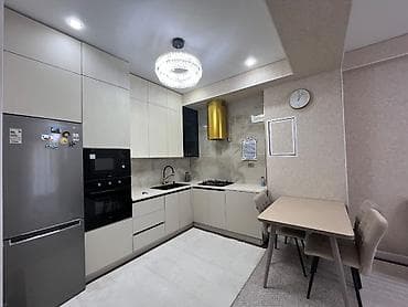 капстрой: 2 комнаты, 61 м², Элитка, Асанбай мкр Элитка, 7 этаж, Евроремонт — 5