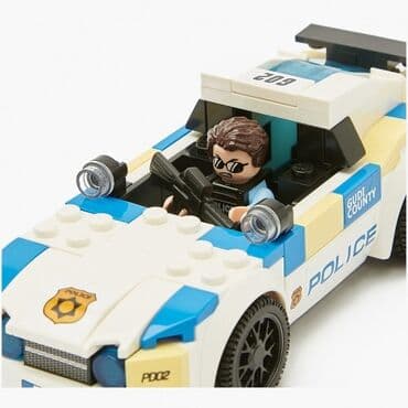 cherry blue: Лего Конструктор Городской полицейский: Преследование по горячим — 4