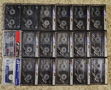 магнитофон касетный: Аудиокассеты оригинал TDK, BASF, SONY, RAKS,KONICA,SMAT. 1.TDK, BASF — 7