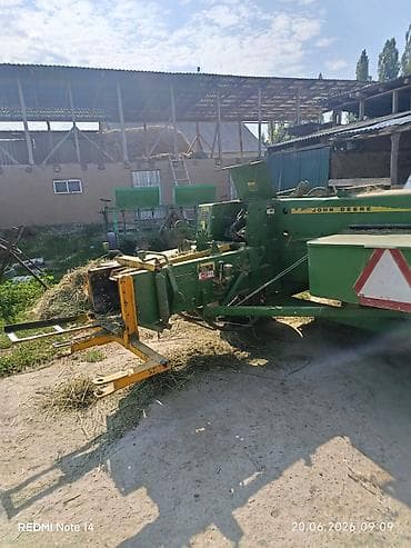 bme e39: Пресс-подборщик тюковый John Deere 456A - Тип: прицепной тюковый — 4