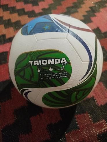 мото ролик: Футбольный мяч TRIONDA Pro — официальный матчевый мяч. - Тип — 1