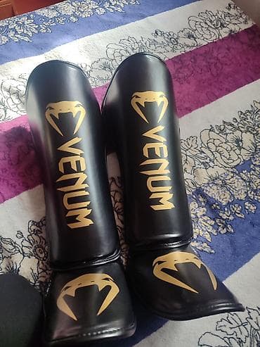 карате: Щитки для голени и стопы Venum - Тип: защитные щитки для единоборств — 1
