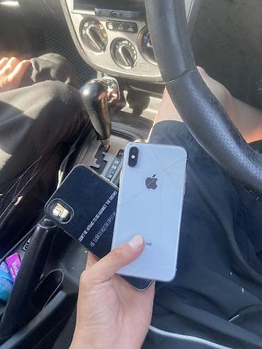 IPhone X, Б/у, 64 ГБ, Белый, Защитное стекло, Чехол, 100 % at lalafo.kg IPhone X, Б/у, 64 ГБ, Белый, Защитное стекло, Чехол, 100 %