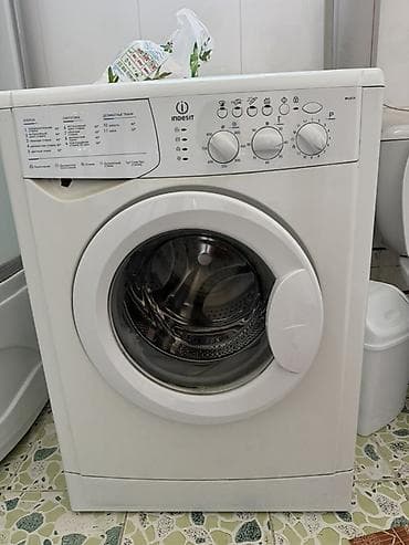 Техника и электроника: Стиральная машина Indesit, фронтальная загрузка. Ш60 Г50 В 85 в — 1