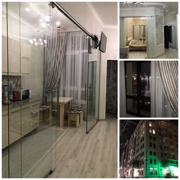 Посуточные квартиры Бишкек: 1 комната, Телевизор