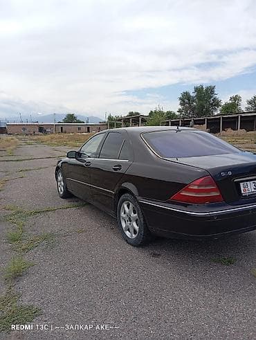 авто 10 регион: Mercedes-Benz S-Class: 2001 г., 4.3 л, Автомат, Бензин, Седан — 9