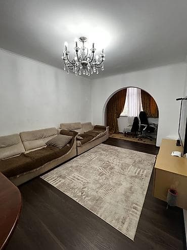 3: 3 комнаты, 101 м², Ак-Кеме (старый аэропорт) 106 серия улучшенная, 1 этаж, Косметический ремонт — 10
