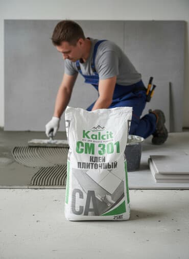 соль технический: Клей плиточный Kalcit CM 301, мешок 25 кг. Особенности: - Сухая смесь — 1