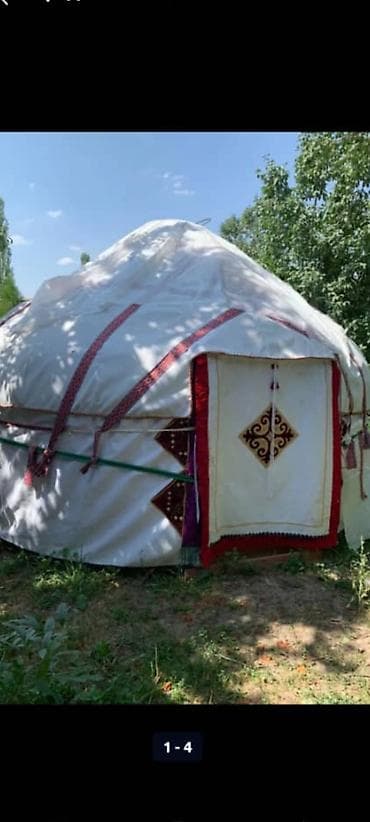 Продажа юрты, Каркас Деревянный, 50 баш, Диаметр: 4.5 метра