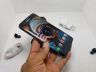 galaxy s 7: Samsung Galaxy S7 Edge, Б/у, 64 ГБ, цвет - Черный, 1 SIM, 2 SIM — 9
