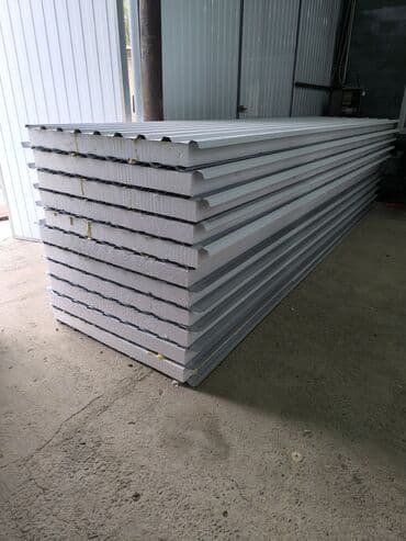 пластик на крышу: Сэндвич-панели, сип панель SPB Бишкек . с наполнителем из — 3