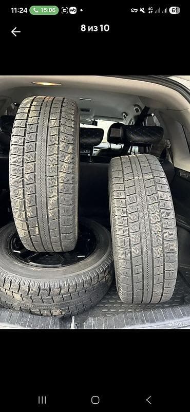 бир: Дөңгөлөктөр монтажда 65 / R 17, Кыш, Колдонулган, Комплект, Жеңил унаалар, Куйма — 6