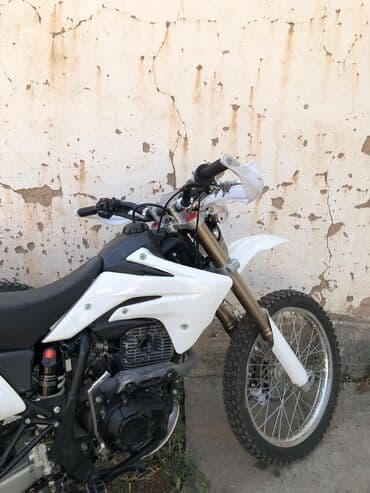 набор ключей профессиональный: Эндуро/кроссовый мотоцикл, белый пластик, одноместное сиденье — 2