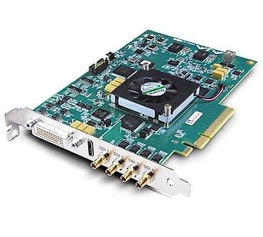 Плата захвата/вывода видео PCIe с многоканальным SDI Назначение -