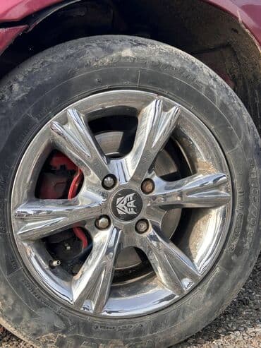 титан жиски: Диски R 14 Комплект, отверстий - 4, Б/у — 2