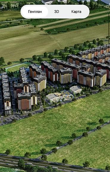 Продажа квартир: 1 комната, 54 м² — 2
