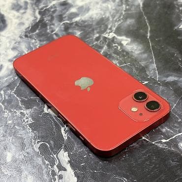 айфон 12 ош: IPhone 12, Б/у, 128 ГБ, Красный, 80 % — 3
